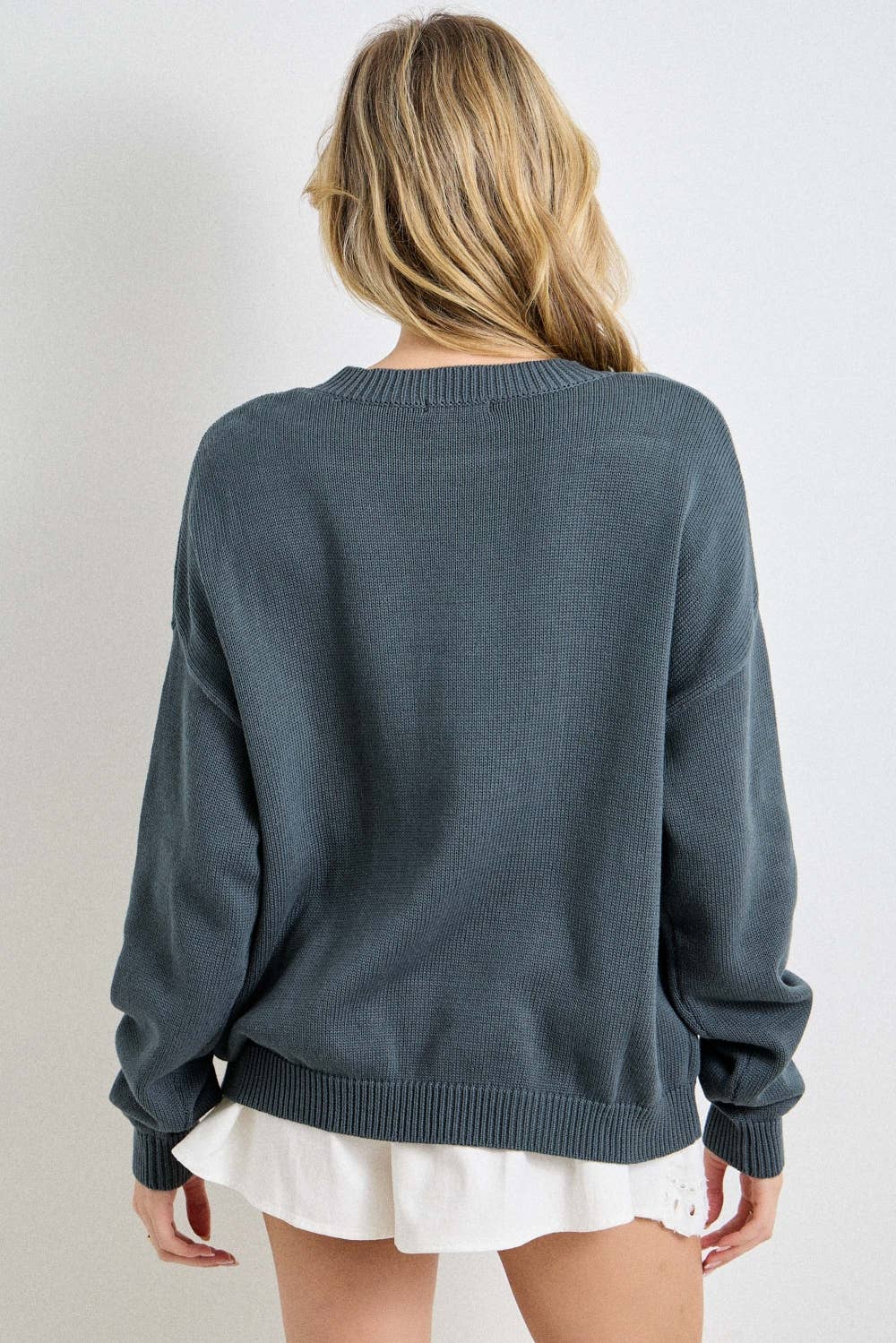 ALL AMERICAN EMBROIDERED SWEATER
