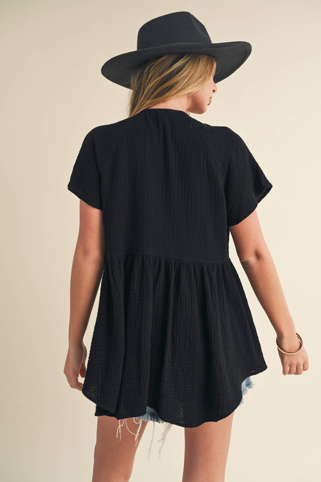 8275DD Florise Button Down Blouse