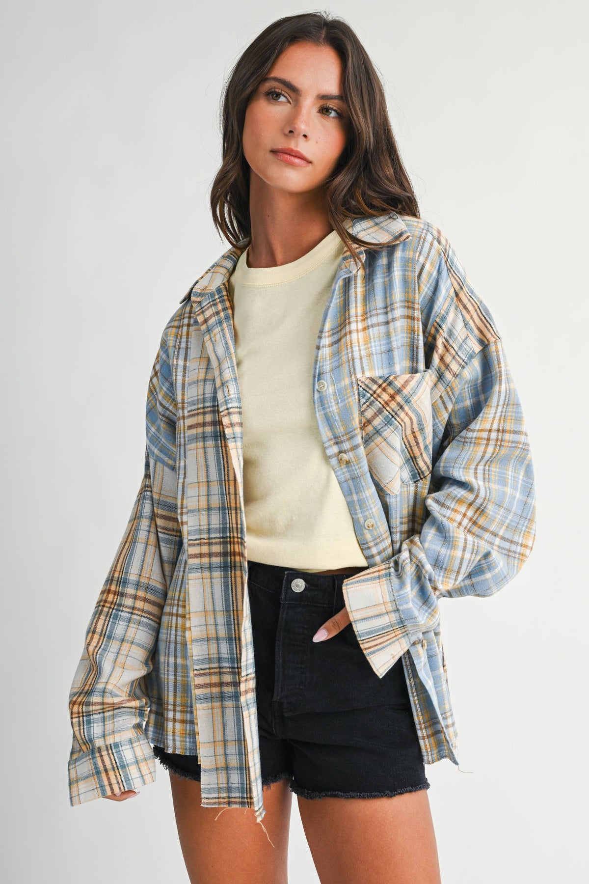 8376EN Kambrie Plaid Flannel Shirt 2
