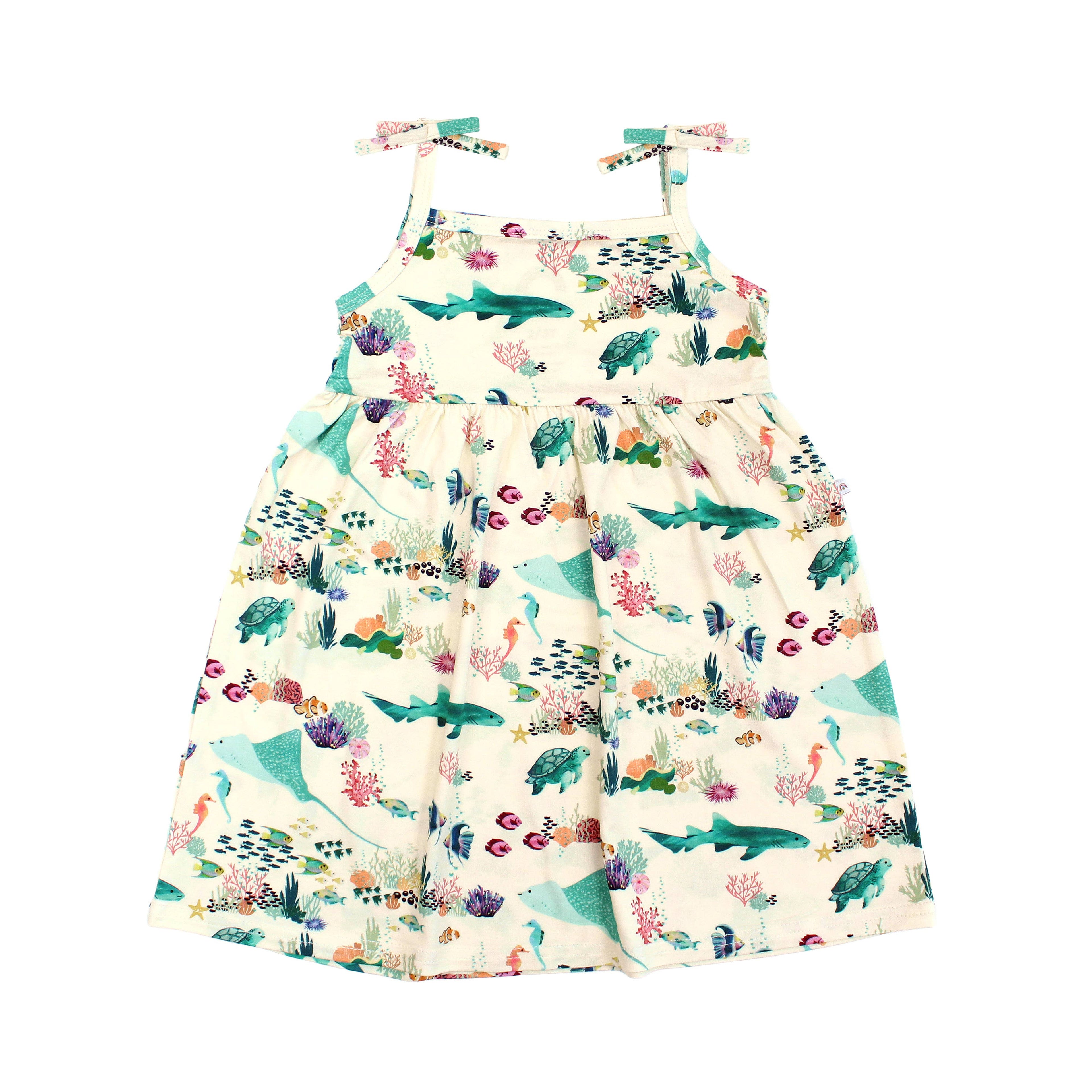 Coral Reef Bamboo Sundress
