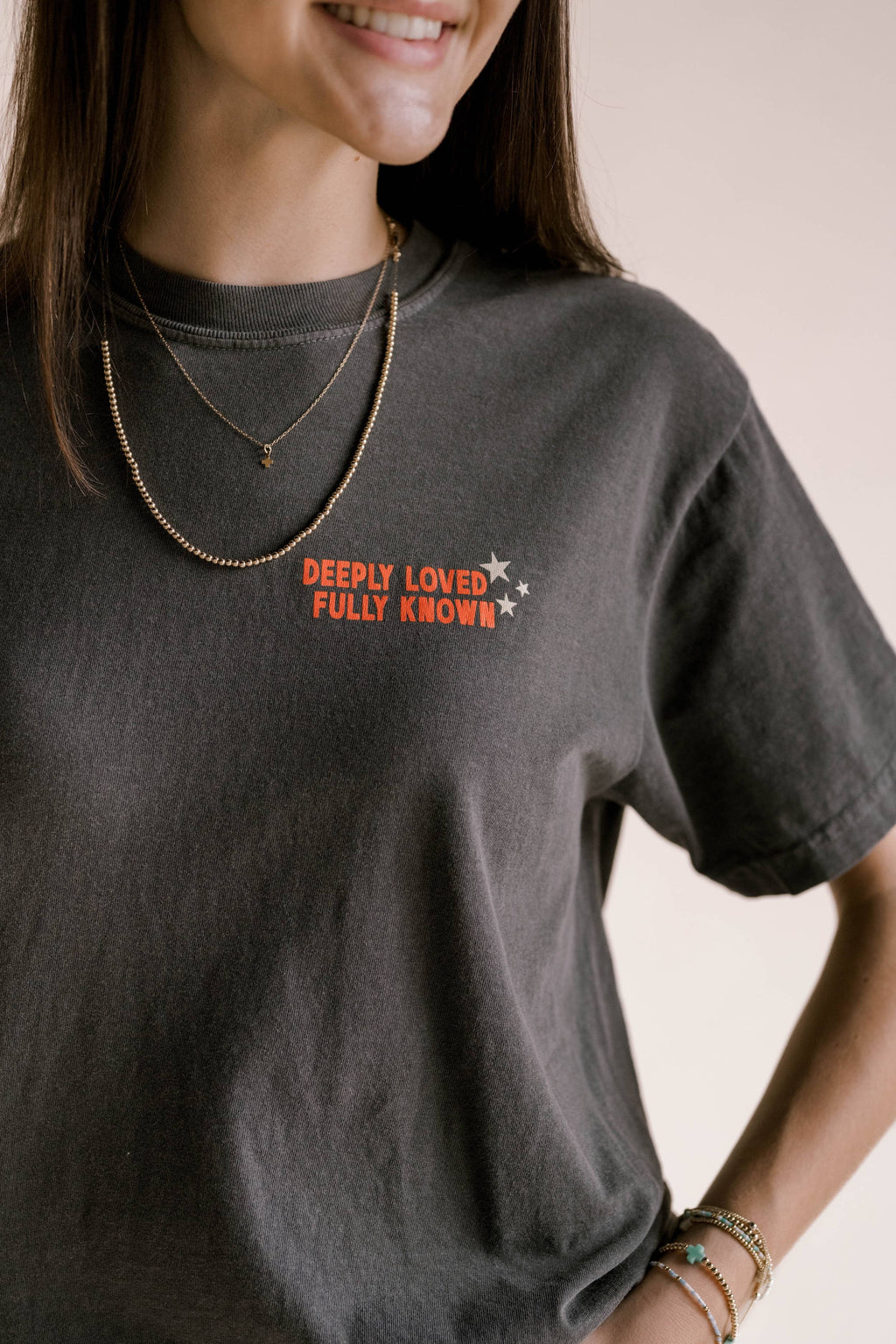 Fully Known Tee - Charcoal | Christian Tee 