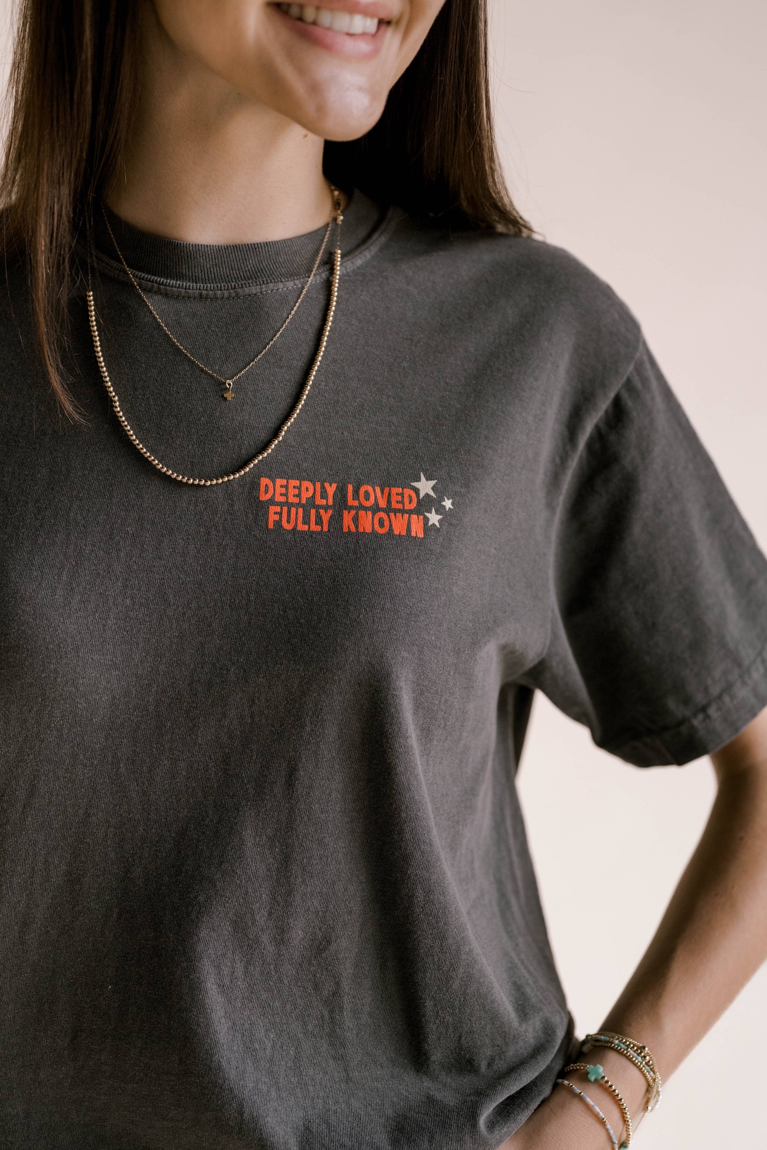 Fully Known Tee - Charcoal | Christian Tee 