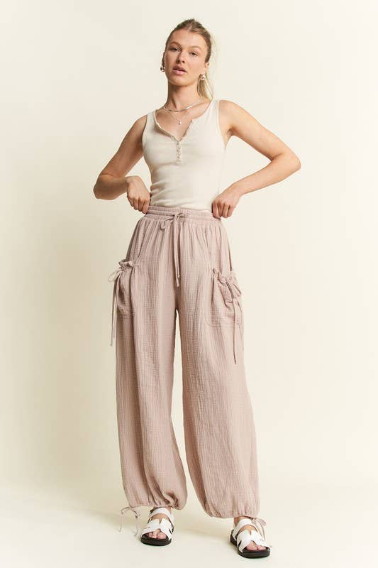 VINTAGE GAUZE JOGGER PANTS
