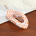 Jumbo Lay Flat Oval Hair Claw Clips Secure Styling | 40H1049