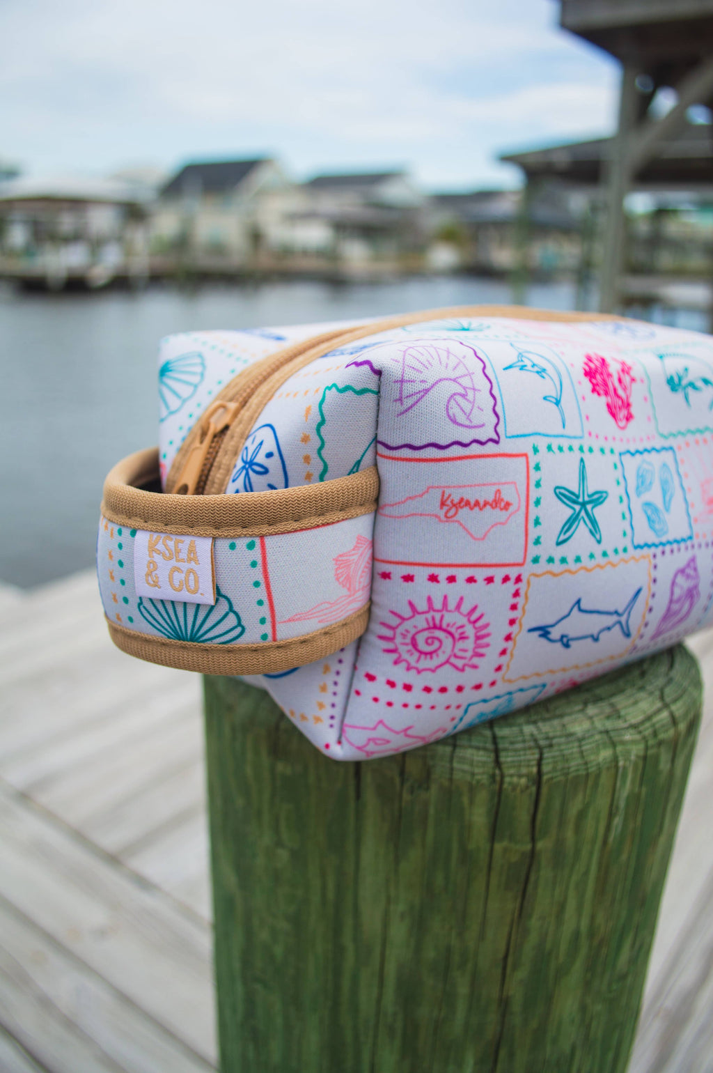 Coastal Chic Cosmetic Pouch