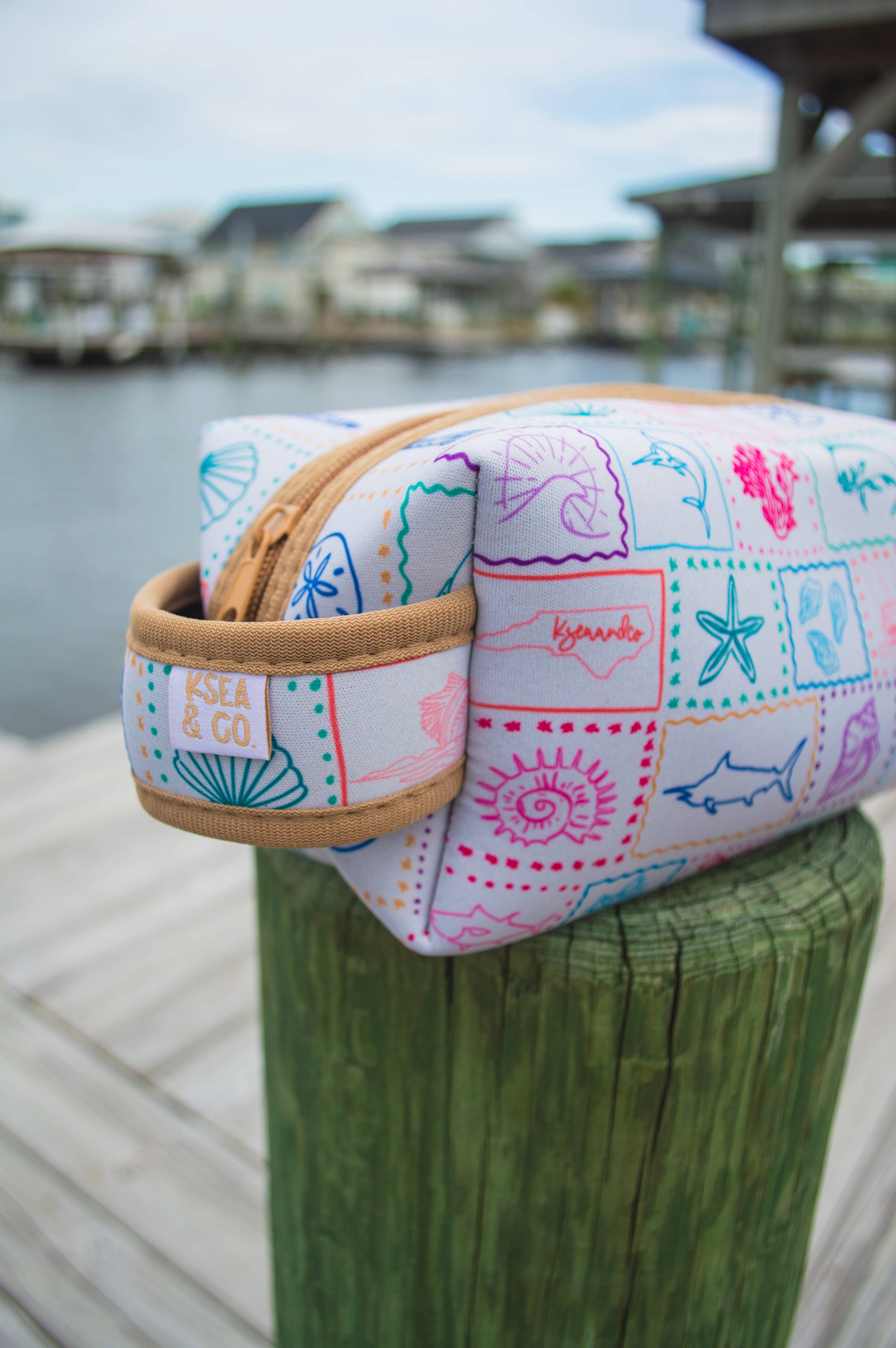 Coastal Chic Cosmetic Pouch