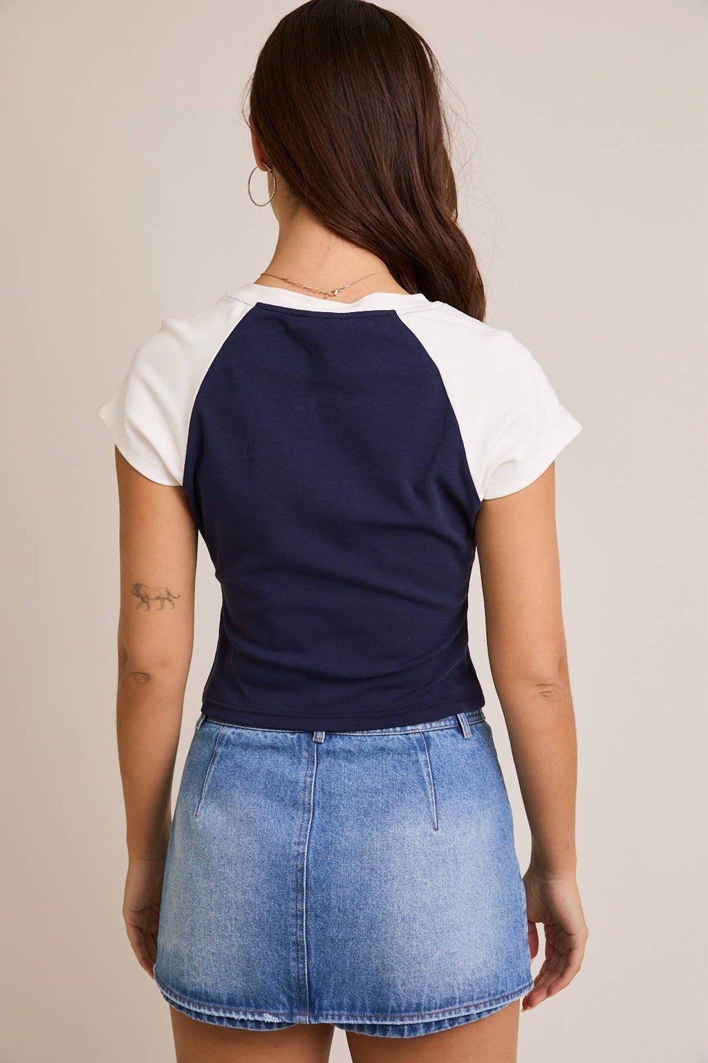 CAP SLEEVE USA BABY TEE