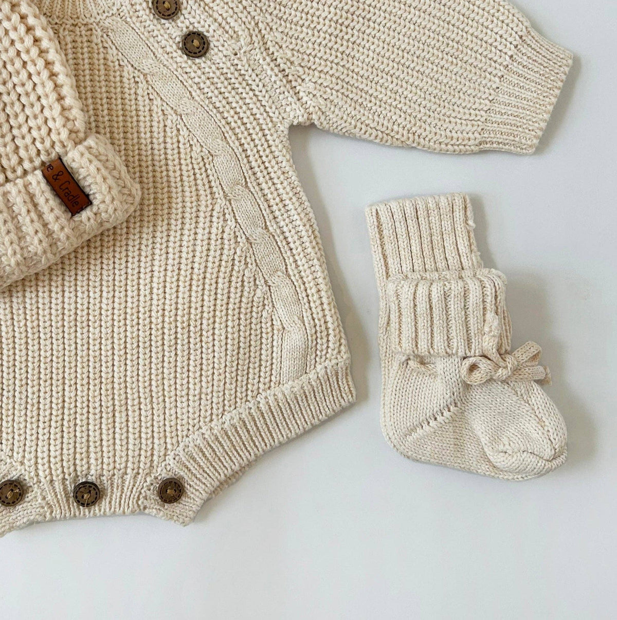 Elliot Knitted Sweater Romper