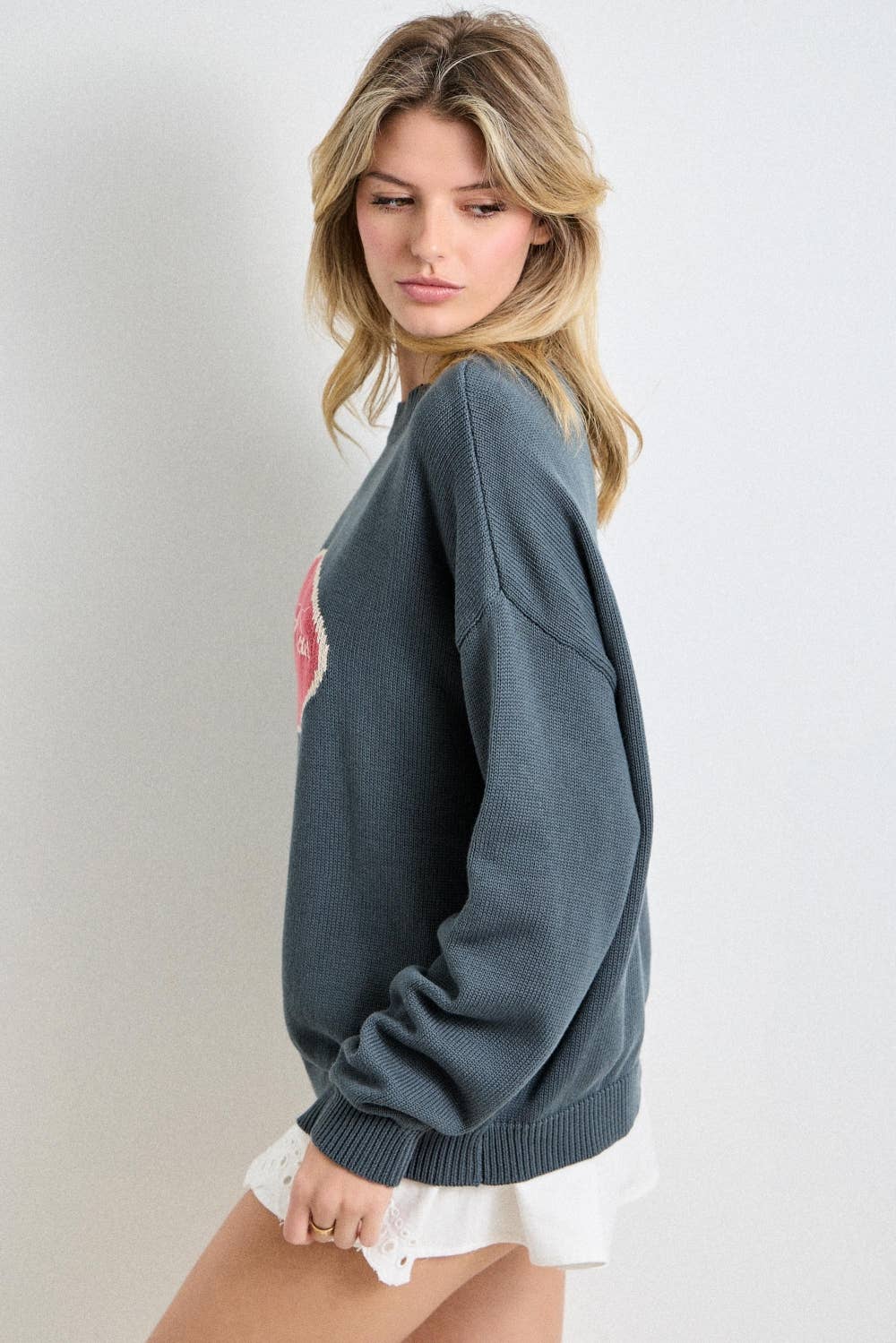ALL AMERICAN EMBROIDERED SWEATER