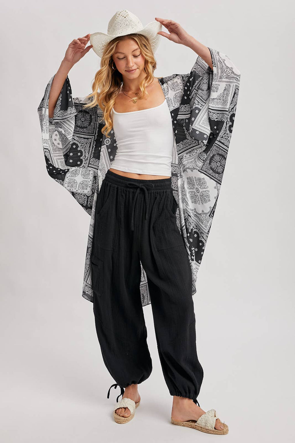 JOGGER HAREM DRAWSTRING PANTS