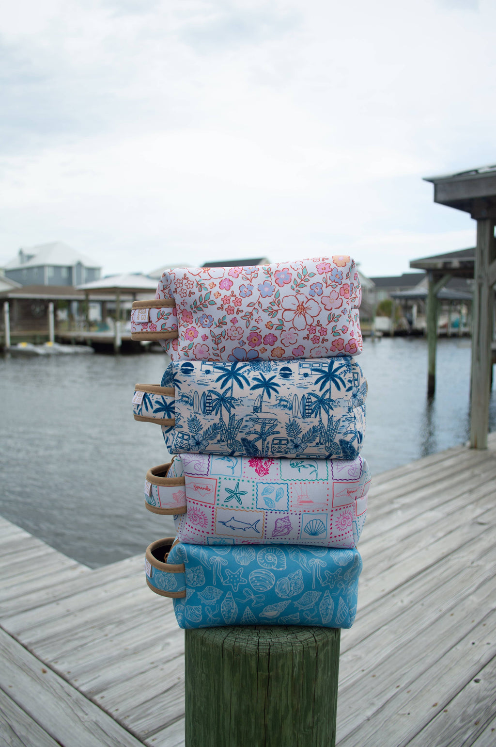 Coastal Chic Cosmetic Pouch