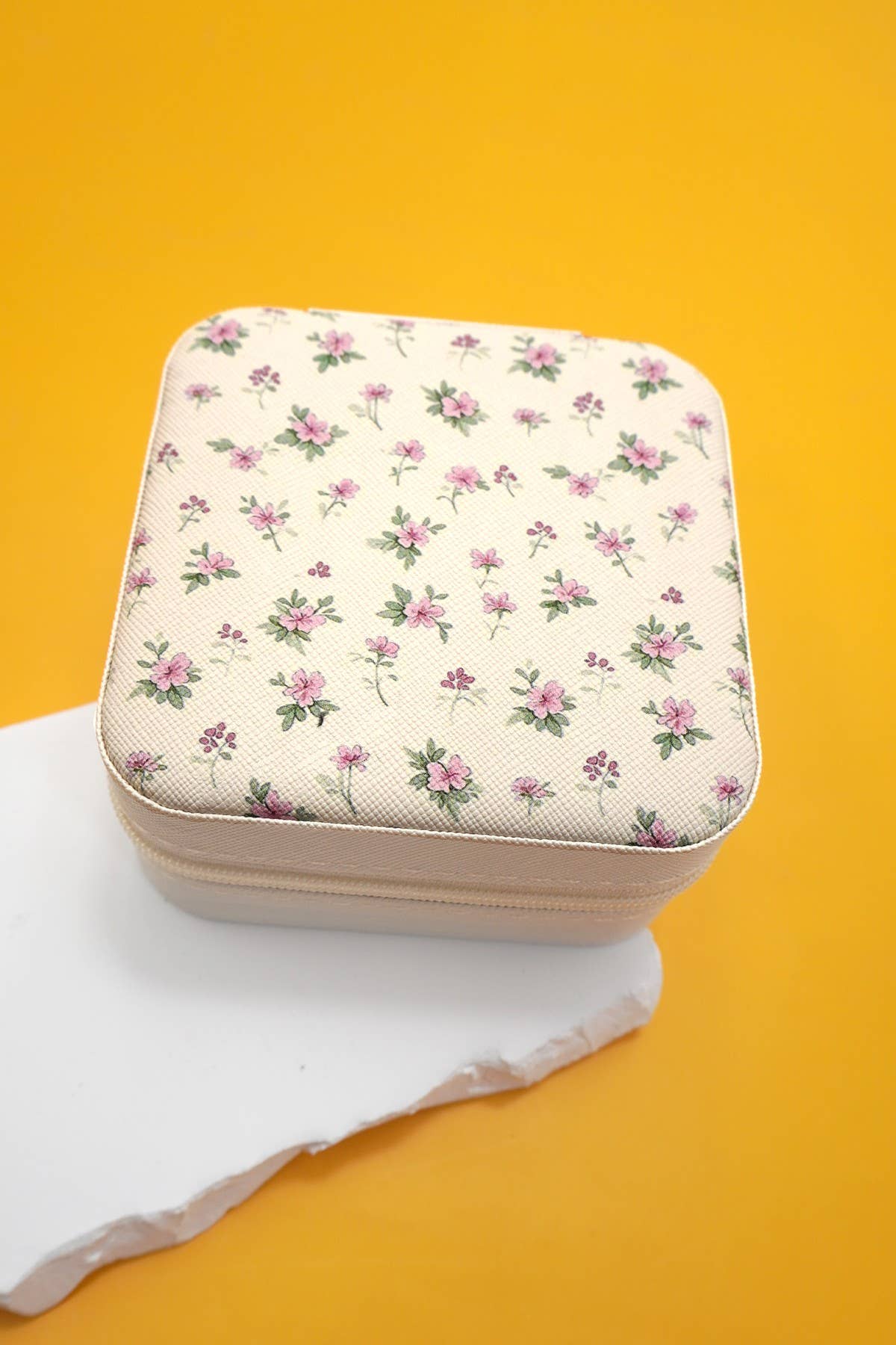 DESIGNED JEWELRY ORGANIZER TRAVEL BOX CASE | 40P566