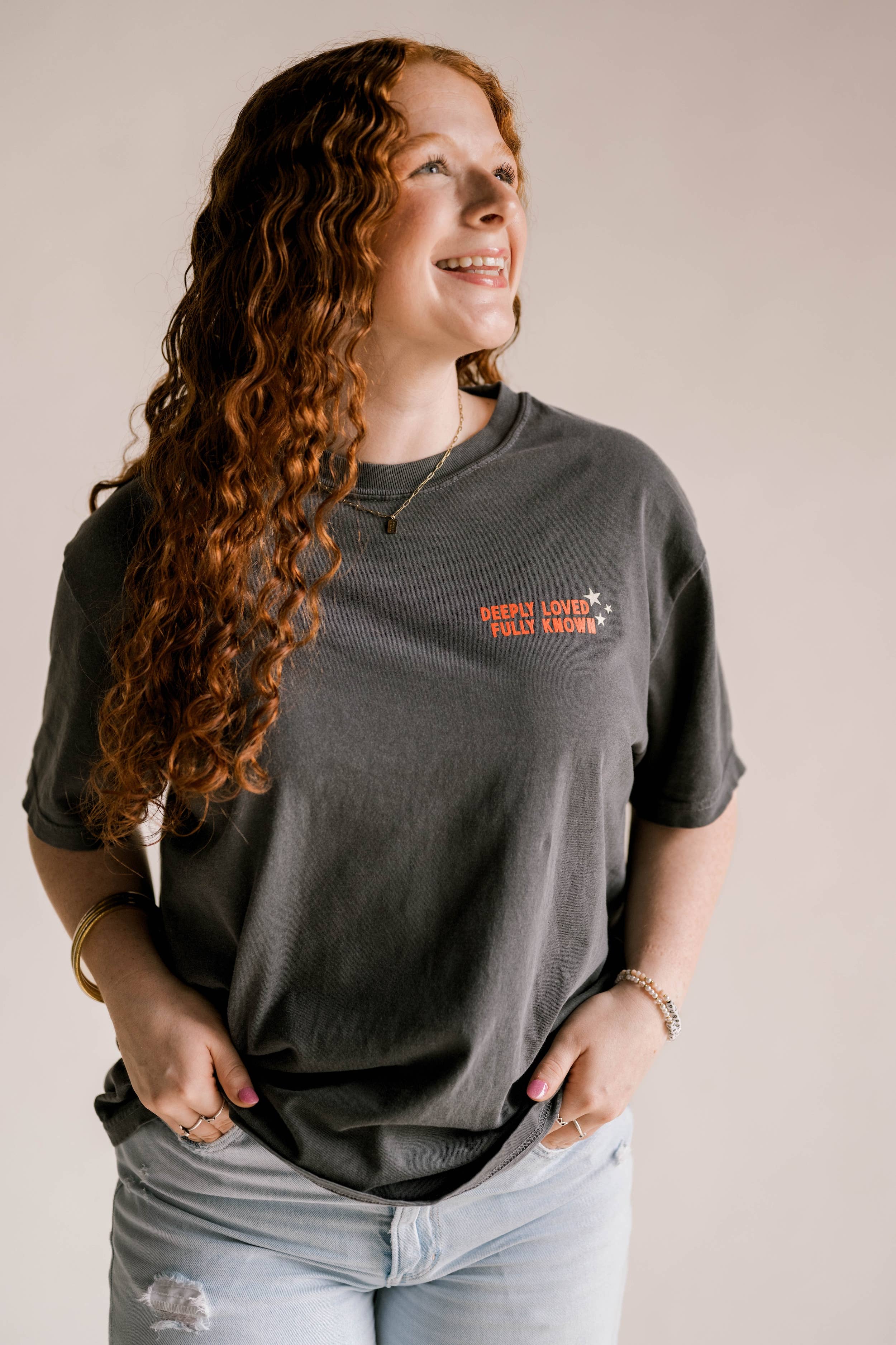 Fully Known Tee - Charcoal | Christian Tee 