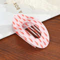 Jumbo Lay Flat Oval Hair Claw Clips Secure Styling | 40H1049