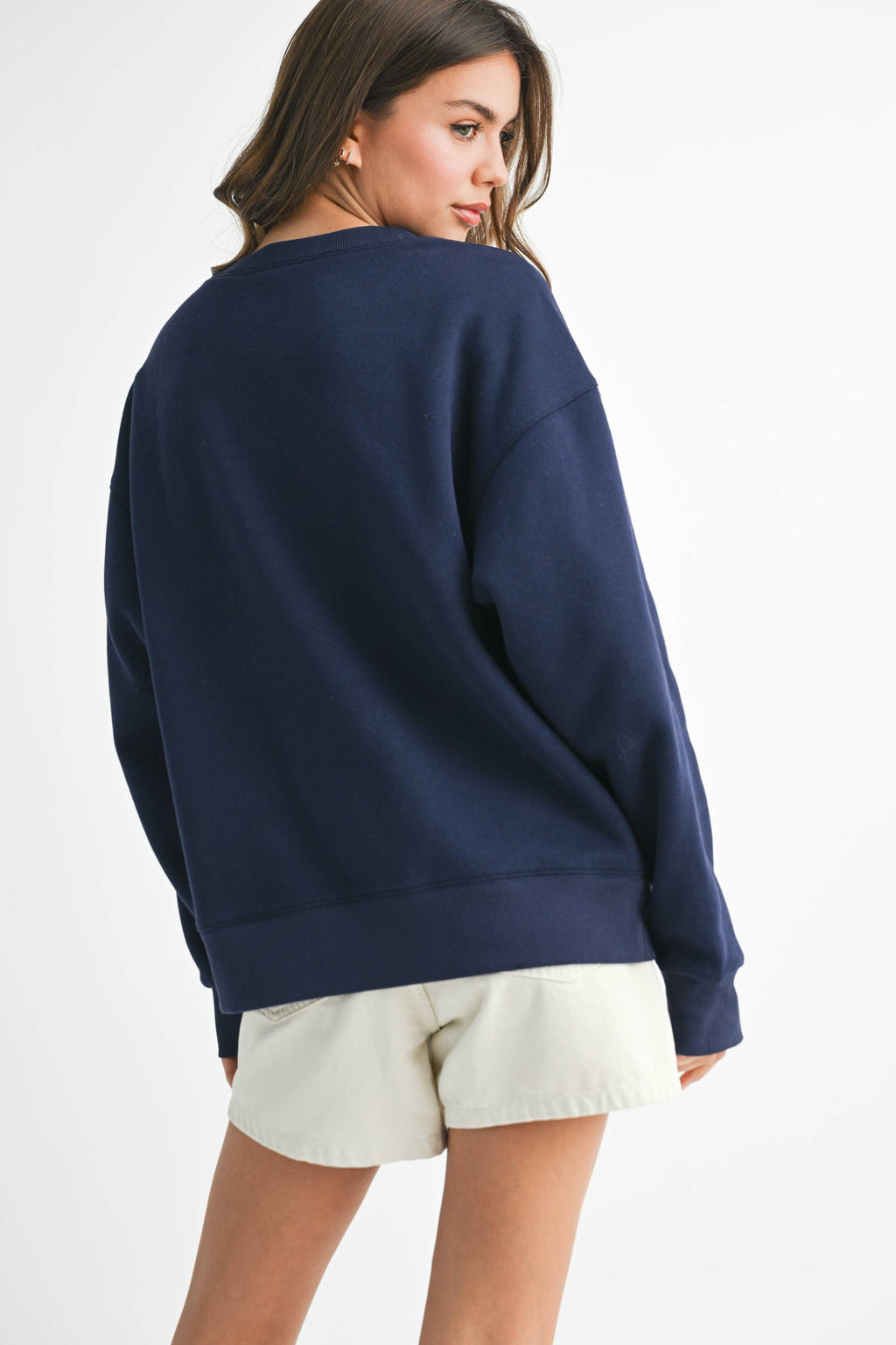 9134GK Modern Vintage Graphic Fleece Pullover 2