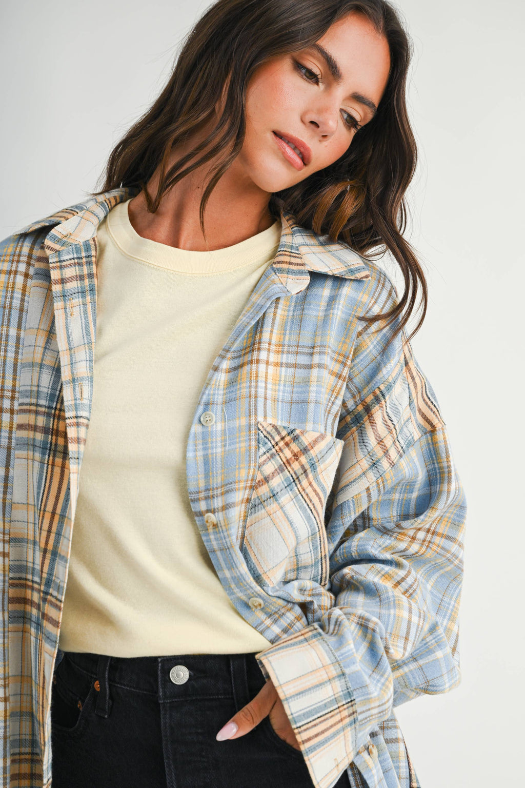 8376EN Kambrie Plaid Flannel Shirt 2