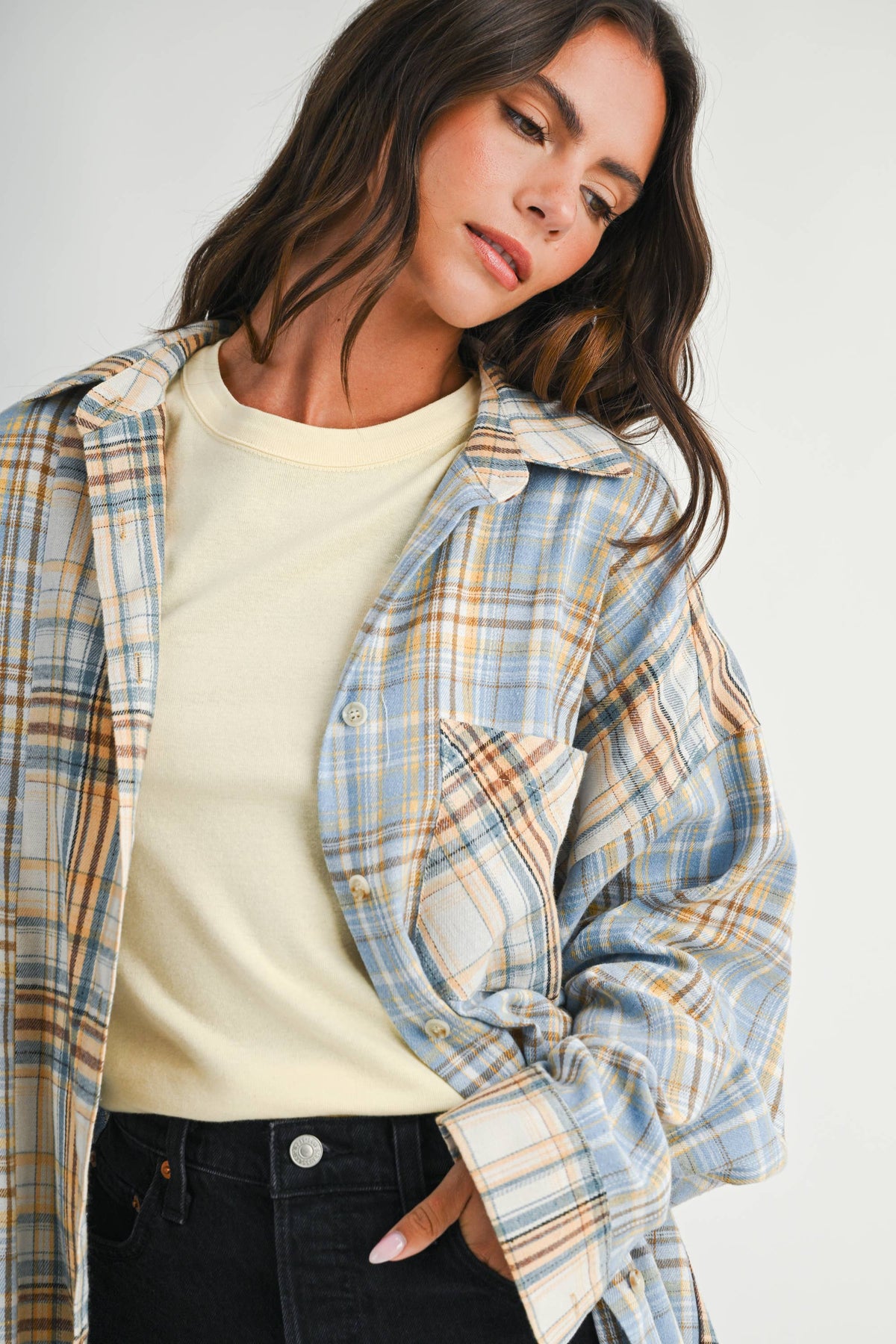 8376EN Kambrie Plaid Flannel Shirt 2