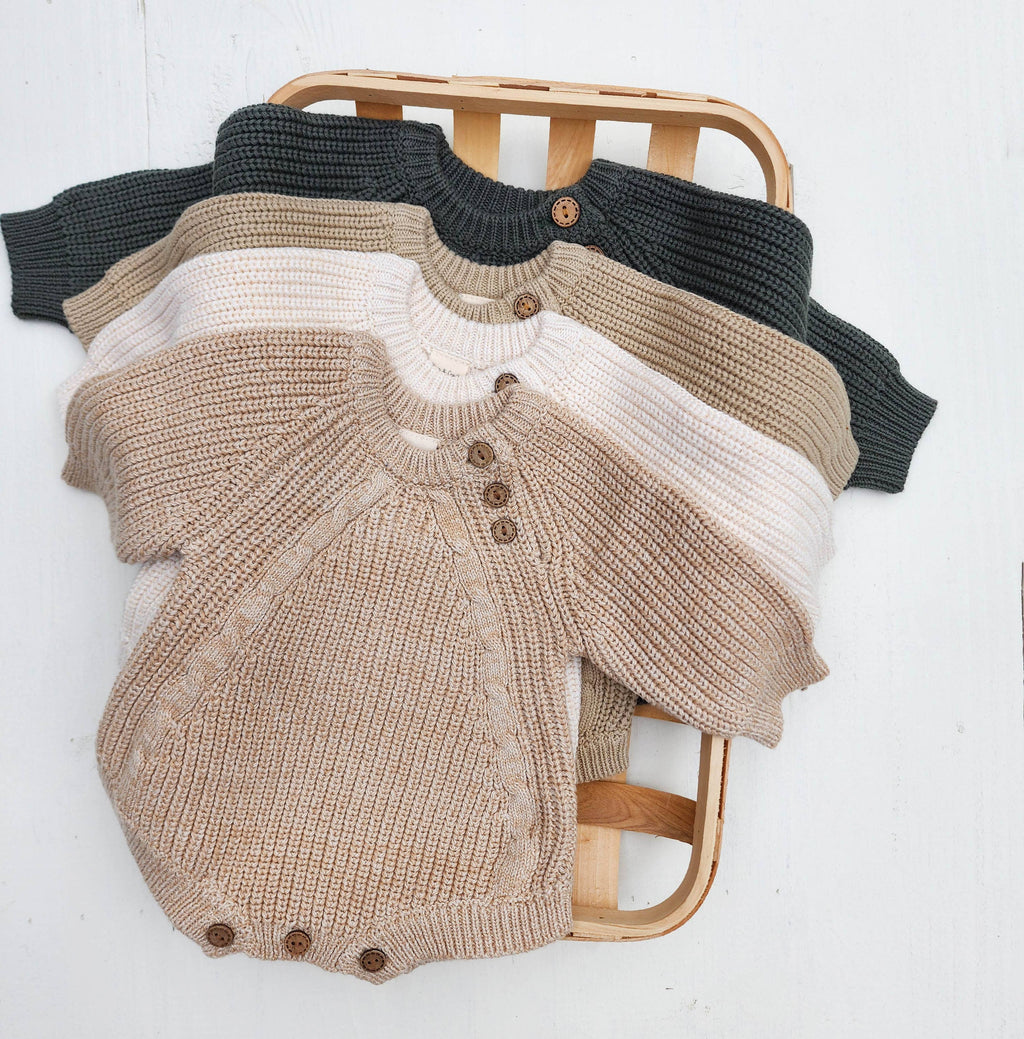 Elliot Knitted Sweater Romper