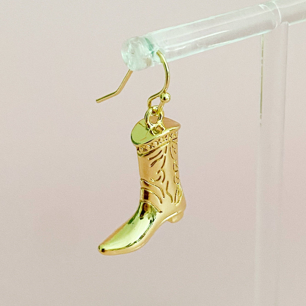 Cowgirl Bootie Dangle Earring