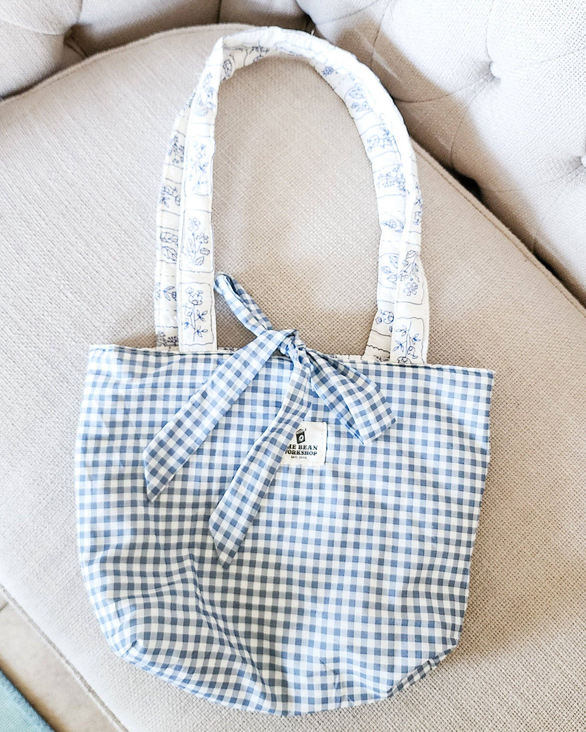 Fearfully and Wonderfully Made Cotton Quilted Tote Bag