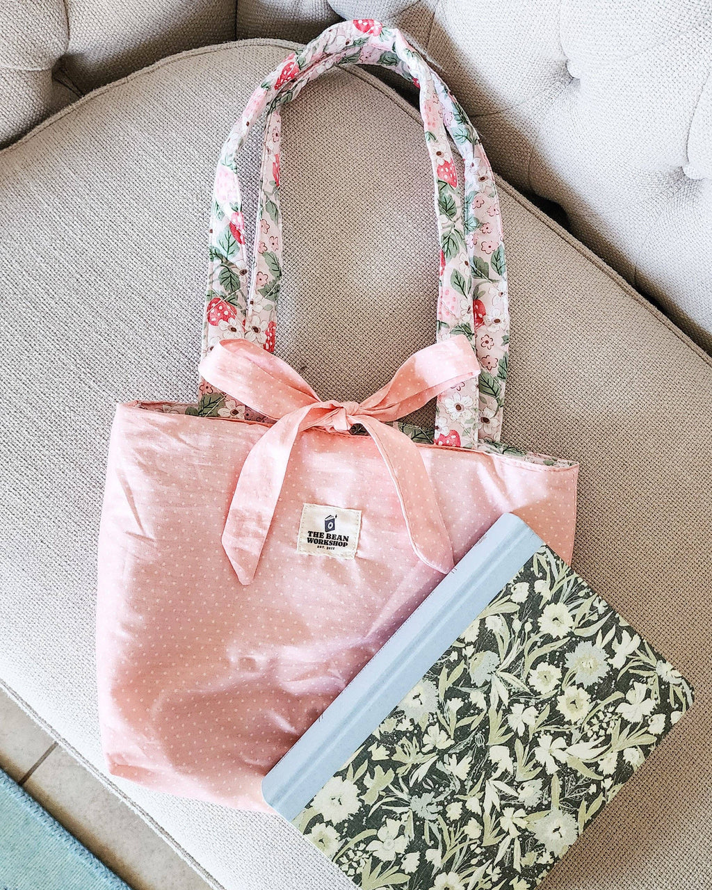 I Have All That I Need Cotton Quilted Tote Bag