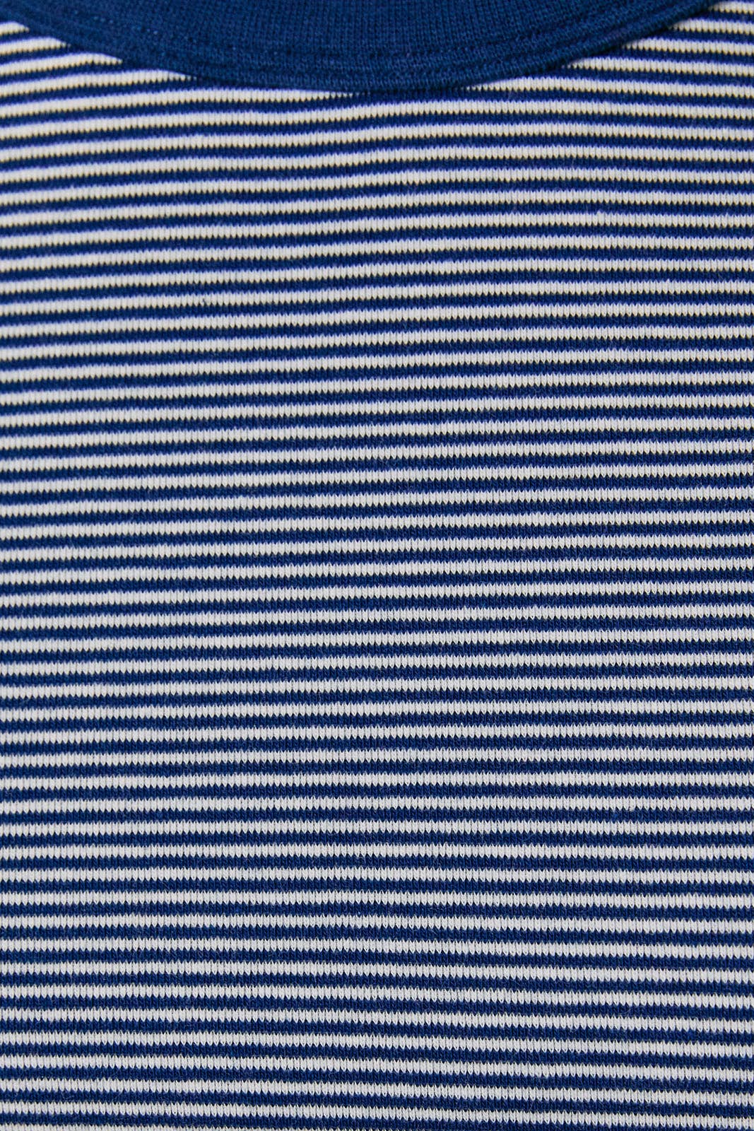 ROUND NECK SHORT SLEEVE STRIPE TOP