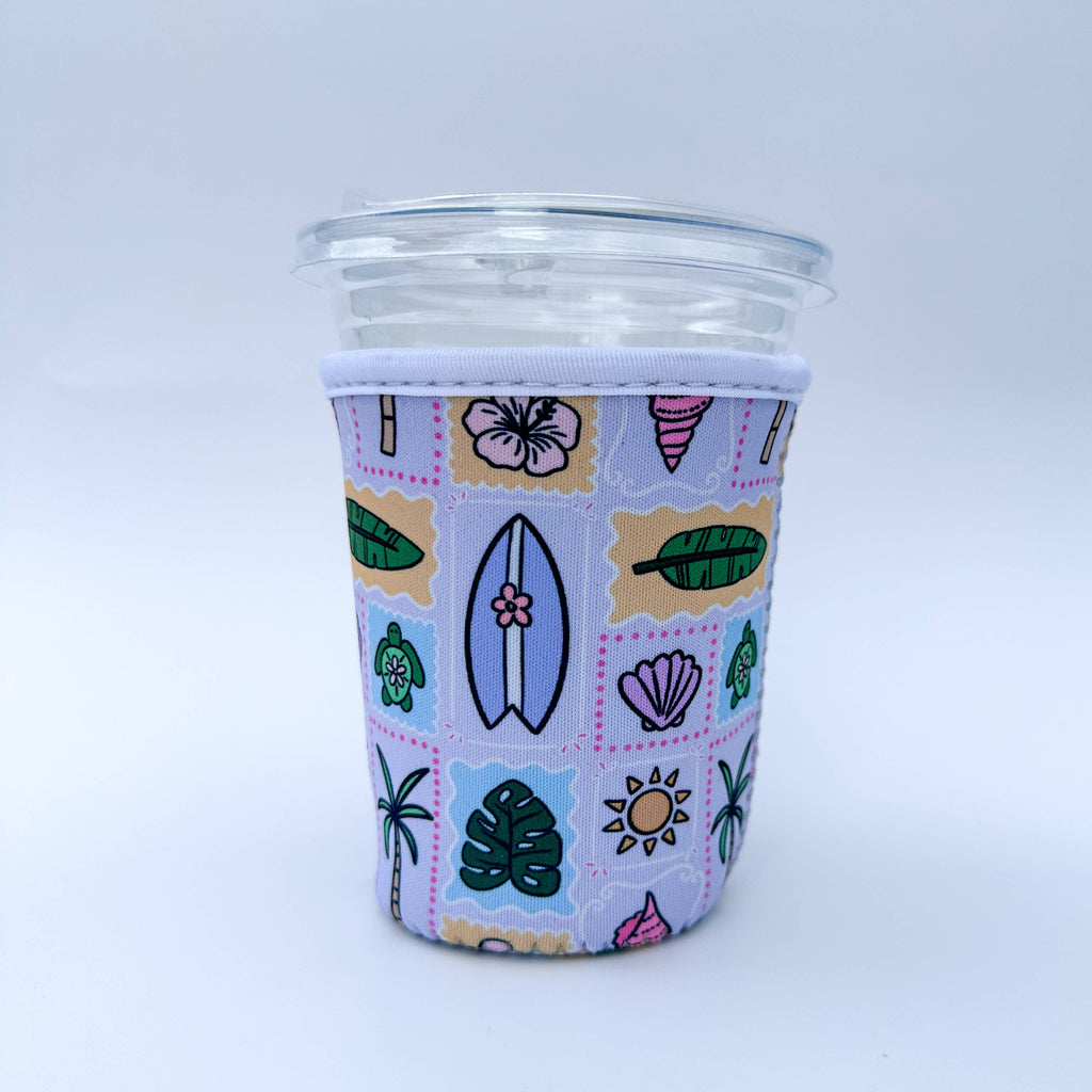 Bright and Beachy | Iced Coffee Sleeve