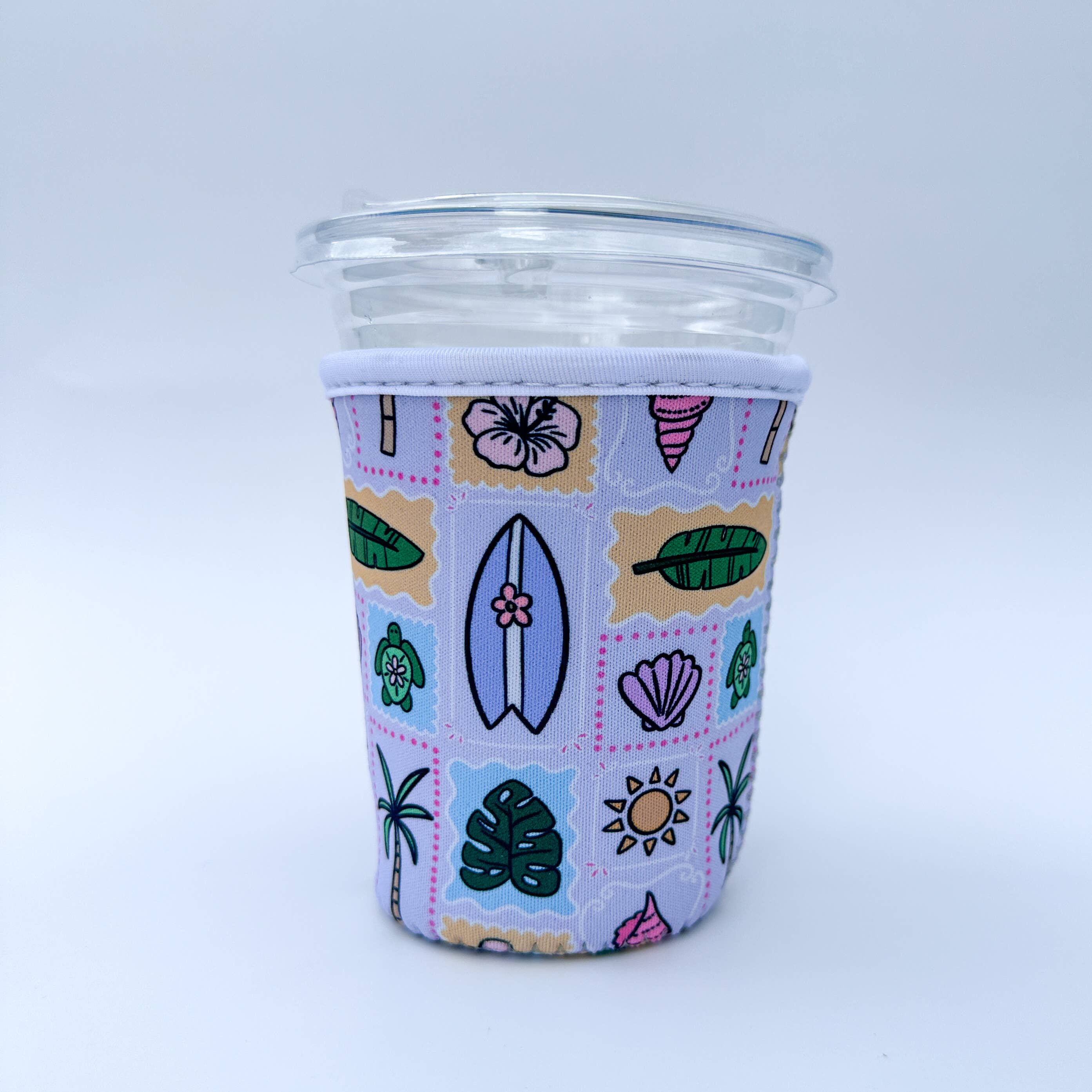 Bright and Beachy | Iced Coffee Sleeve