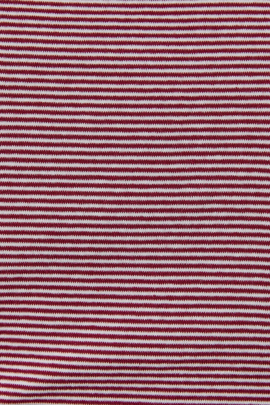 ROUND NECK SHORT SLEEVE STRIPE TOP