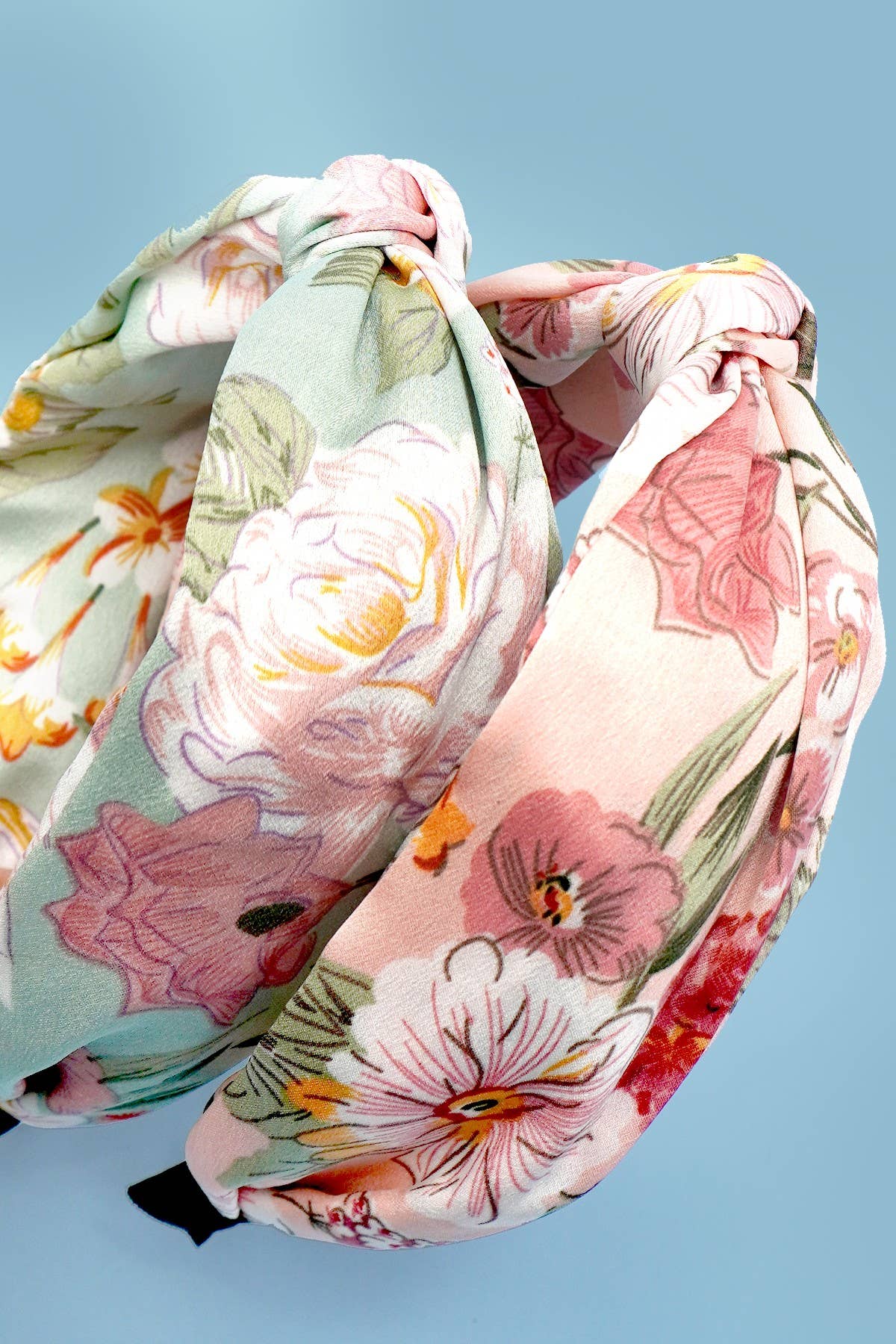 FLORAL TOILE PATTERN VINTAGE HAIR BAND HEADBAND | 40HB179