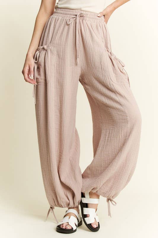 VINTAGE GAUZE JOGGER PANTS