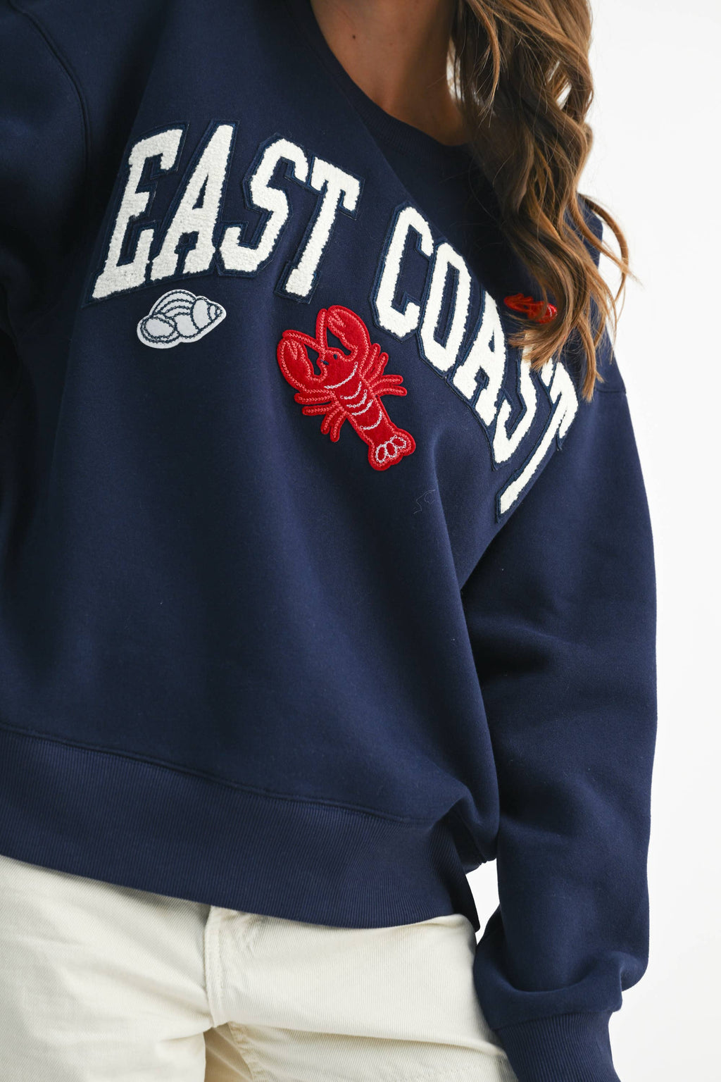 9134GK Modern Vintage Graphic Fleece Pullover 2